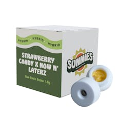 Sunnies - Strawberry Candy #4 x Now N' Laterz - 1g - LR Batter