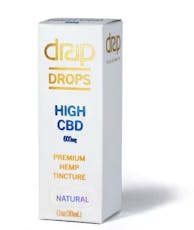 DRIP | Vanilla High CBD Drops 600mg
