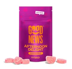 Good News Live Resin Gummies 20pk (100mg) Afternoon Delight