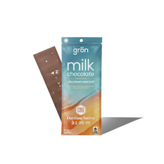 Gron - 3:1 CBG:THC Milk Chocolate Sea Salt Bar 100mg - 1.6oz