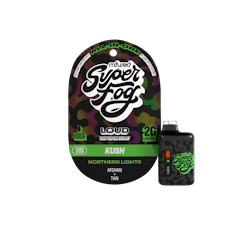 Super Fog Loud High Terpene Extract Disposable Vape 2g Northern Lights