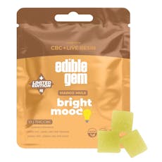 Gem Bright Mood 1:1 Mango Mule CBC:THC Gem Live Resin Gummies Bright Mood 1:1 Mango Mule CBC:THC