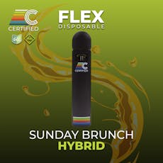 Certified Cultivators - Sunday Brunch Flex Disposable - 1g - 700mg