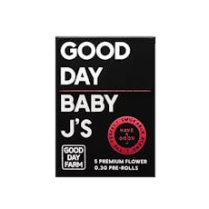 GDF: Pre-Roll Pack | Sorbet Haze | Baby J's | 0.3g ea | 5pk