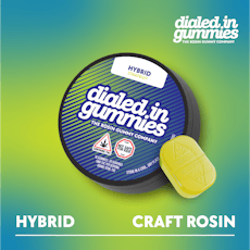Starfruit Classic Hybrid (Rosin) (20pk) | Gummies | Dialed In | 100mg