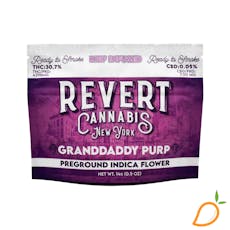 14g Granddaddy Purp Kief Infused Ground Prepackaged Flower Revert