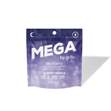 Grön - MEGA 1:1 - Blackberry (I) (100mg THC/CBN)