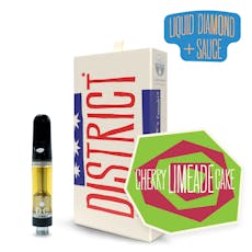 Cherry Limeade Cake Liquid Diamonds and Sauce Vape Cartridge