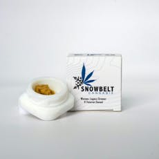 Snowbelt Cannabis Rosin - White Widow