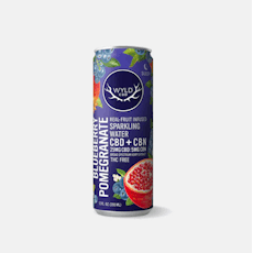 WYLD - Hemp - 25mg - Blueberry Pomegranate CBD : 5mg CBN Sparkling Water