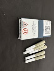Grassroots Preroll 5 Pack 2g Singapore Sling (S) 01453 TC 28.743%