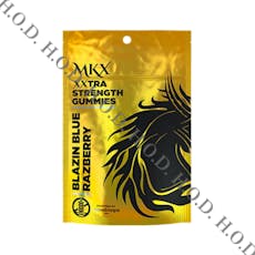 MKX Blazin Blue Razz Gummies 200mg