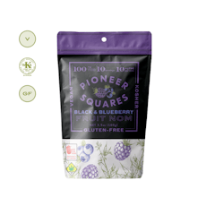Pioneer Squares Black and Blueberry 100mg 10pk 10pk