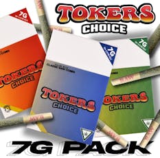 Tokers Choice - 10-Pack .7g Infused Prerolls - Cherry Pie