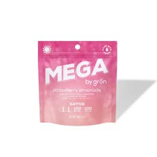 Mega Ratioed Strawberry Lemonade Gummies 100mg