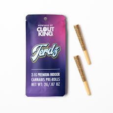 Clout King Pre-Rolls 2g (1g 2pk) - Terdz
