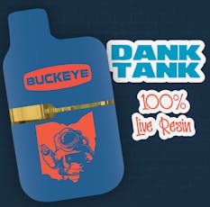 Hella Jelly - Dank Tank | 1g High-Potency Live Resin Disposable