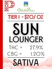 Ebb & Flow - SUN LOUNGER - Tier 1 Flower