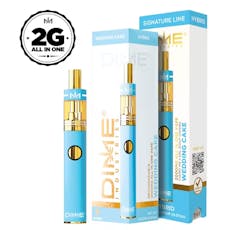 Dime Disposable Vape 2g Wedding Cake