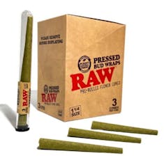 Raw Cone - Pressed Bud - 1 1/4 3ct