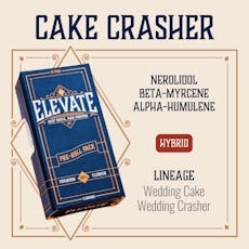 ELEVATE - PINS - PREROLL - 0.5G - 10PK - CAKE CRASHER - HYBRID