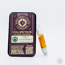 Northern Craft - 1g CO2 Vape Cart - Donutz by Elderberry Hill Farm