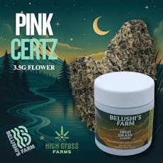 Gold Shelf - Belushi's Farm - Pink Certz (H) 3.5g