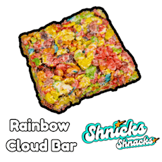 Shnicks Shnacks - Rainbow Cloud Bar Macro Dose- 100MG