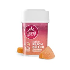 Quick Peach Bellini Gummies (100mg)