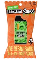 Dime Bag Crush Mintz Hybrid Live Resin Sauce AIO Vape 1g