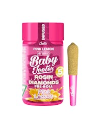 Baby Jeeter - Pink Lemon (Hybrid) Rosin Enhanced 5pk Preroll 2.5g