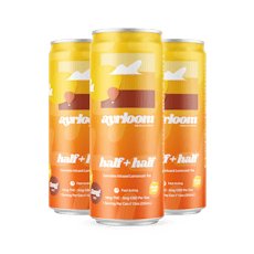 AYRLOOM "UP" | HALF + HALF LEMONADE TEA 2:1 (THC+CBD) | FAST ACTING BEVERAGE 40MG(4PK)