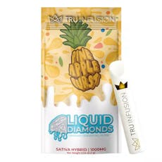 Tru Infusion Liquid Diamond Disposable 1g: Pineapple Burst