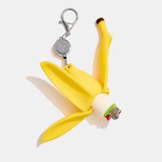 Retractable Lighter Keychain in Banana Peel