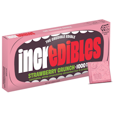 Incredibles | Strawberry Crunch Bar | 100mg