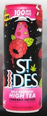 St Ides Raspberry High Tea 100mg THC drink