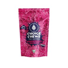 100MG Choice Chews Gummies Strawberry Daquiri 20PK