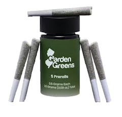 Z Pie | 2.5g Pre-roll (5pk) | Garden Greens