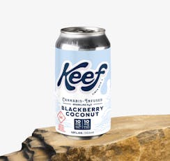 Keef Sparkling H2O Blackberry Coconut Hybrid - 10mg 1:1 CBD