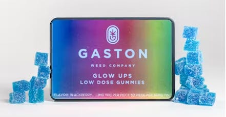 Gaston | Glow Ups | Blackberry | Gummies | 50MG (1MG ea)