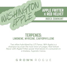 Grown Rogue | Washington Apple (I-H) Pre Rolls | 5 Pack (2.5g)