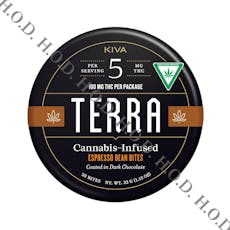 Terra Chocolate Espresso Beans 100mg