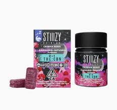 Stiiizy - Crimson Berry 2:1 THC/CBN Gummies (100mg)