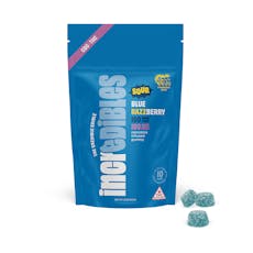 Incredibles | Sour Blue Razzberry Gummies 10pk | 100mg