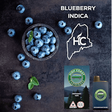 1mL Disposable Blueberry (High Coast) Cart