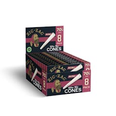 Zig-Zag - Ultra Thin Cones - 70mm Minis - 8pk