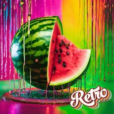 Retro Vibes Syrup 100mg; Watermelon