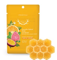 Wyld One Gummy Passionfruit Orange Guava Sativa - 100mg 1pc 1:1 THC:CBG
