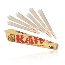 Raw Classic Organic Hemp Cones - 1 1/4 (6 PACK)