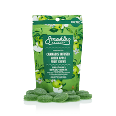 Gummies | Sweet Green Apple 1:1 THC:CBG | 100mg